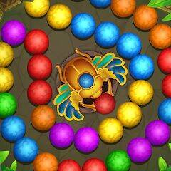 Скачать взломанную Marble Shoot Blast [Много монет] MOD apk на Андроид