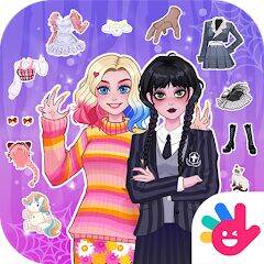 Скачать взломанную YoYa: Dress Up Fashion Girl [Бесплатные покупки] MOD apk на Андроид