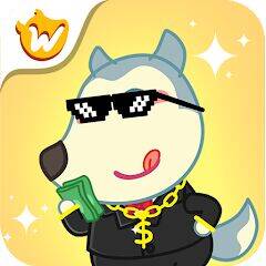 Скачать взломанную Wolfoo Snack Bar, Restaurant [Много денег] MOD apk на Андроид