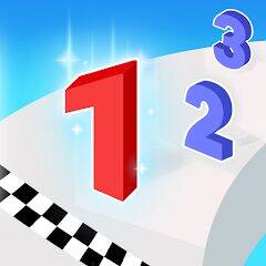Скачать взломанную Number Merge: Run Master 3D [Много монет] MOD apk на Андроид