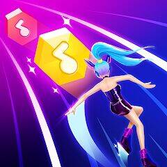 Скачать взломанную Beat Dancing EDM:music game [Бесплатные покупки] MOD apk на Андроид