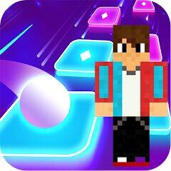 Скачать взломанную Компот-kompot Dance Tiles Hop [Много денег] MOD apk на Андроид