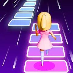 Скачать взломанную Melody Run - Cute Popcat Music [Много монет] MOD apk на Андроид