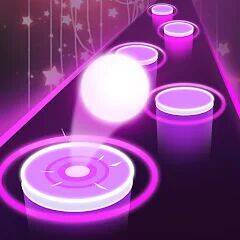 Скачать взломанную Music Jump - Tiles Hop [Много денег] MOD apk на Андроид