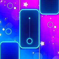 Скачать взломанную Pop Piano Fire : Magic Tiles 2 [Много монет] MOD apk на Андроид
