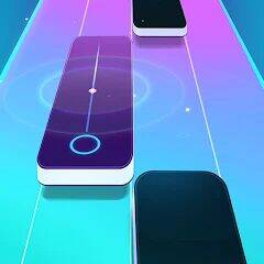 Скачать взломанную EDM Piano Tiles - Magic Tiles [Много монет] MOD apk на Андроид