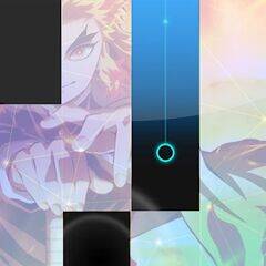 Скачать взломанную Piano Tiles Demon Slayer Anime [Много монет] MOD apk на Андроид
