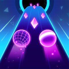 Скачать взломанную Rolling Twins - Dancing Ball [Мод меню] MOD apk на Андроид