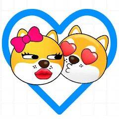 Скачать взломанную Connect Doge: Draw Love Lines [Много монет] MOD apk на Андроид