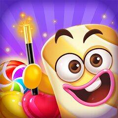 Скачать взломанную Lollipop Sweet Heroes Match3 [Бесплатные покупки] MOD apk на Андроид
