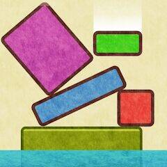 Скачать взломанную Drop Stack Block Stacking Game [Мод меню] MOD apk на Андроид