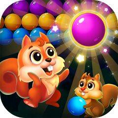 Скачать взломанную Bubble Shooter Rescue [Много денег] MOD apk на Андроид