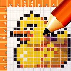 Скачать взломанную Nonogram Logic Pic: Логическая [Много денег] MOD apk на Андроид