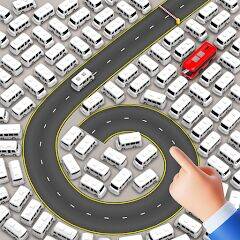 Скачать взломанную Parking Jam Bus Parking Games [Бесплатные покупки] MOD apk на Андроид
