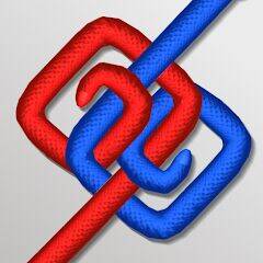 Скачать взломанную Tangled Snakes [Много монет] MOD apk на Андроид