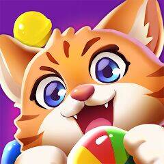 Скачать взломанную Candy Cat - Pet match 3 games [Бесплатные покупки] MOD apk на Андроид