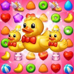 Скачать взломанную Toy Bear Sweet POP: Match 3 [Много монет] MOD apk на Андроид