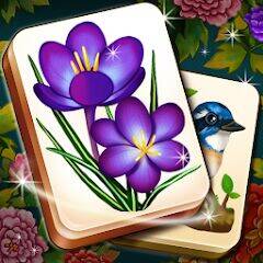 Скачать взломанную Пасьянс Mahjong Blossom [Мод меню] MOD apk на Андроид