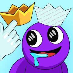 Скачать взломанную Rainbow DOP: Displace Puzzle [Бесплатные покупки] MOD apk на Андроид