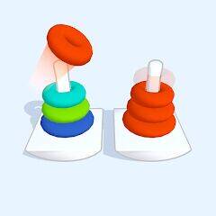 Скачать взломанную Color Toy Sorting -игра-сортир [Бесплатные покупки] MOD apk на Андроид