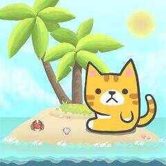 Скачать взломанную 2048 Kitty Cat Island [Много монет] MOD apk на Андроид