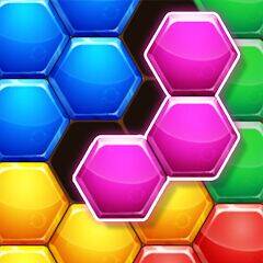 Скачать взломанную Hexa Block Merge - Hexa Puzzle [Мод меню] MOD apk на Андроид