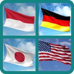 Скачать взломанную Tebak Gambar bendera Negara [Бесплатные покупки] MOD apk на Андроид