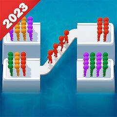 Скачать взломанную Escape Island: Fun Color Sort [Мод меню] MOD apk на Андроид