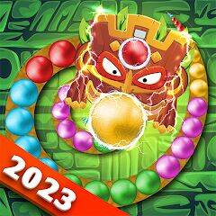Скачать взломанную Jungle Marble Blast Games [Много монет] MOD apk на Андроид