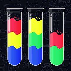 Скачать взломанную Colorpuz - Water Sort Puzzle [Мод меню] MOD apk на Андроид
