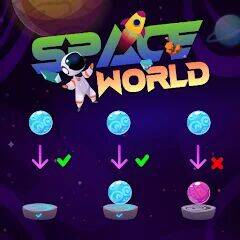 Скачать взломанную Sorting Planets - Space World [Много денег] MOD apk на Андроид