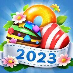 Скачать взломанную Candy Charming - Match 3 Games [Много денег] MOD apk на Андроид