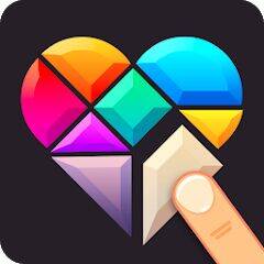 Скачать взломанную Polygrams - Tangram Puzzles [Много монет] MOD apk на Андроид