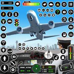 Скачать взломанную пилот симулятор: самолет игра [Бесплатные покупки] MOD apk на Андроид