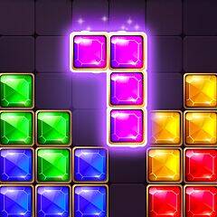 Скачать взломанную Блок пазл: тетрис jewel 8*8 [Мод меню] MOD apk на Андроид