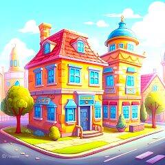Скачать взломанную Слияние Родного Города [Много монет] MOD apk на Андроид