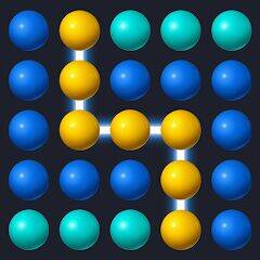 Скачать взломанную Bubble Link - Connect & Match [Бесплатные покупки] MOD apk на Андроид