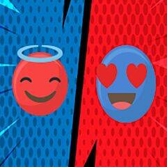 Скачать взломанную Rainbow Monster Red Blue emoj [Много денег] MOD apk на Андроид