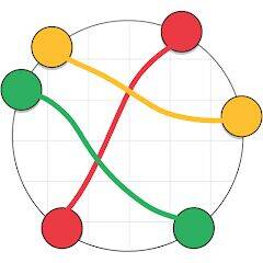 Скачать взломанную Same Color Dot: соедини точки [Мод меню] MOD apk на Андроид