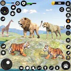 Скачать взломанную Tiger Simulator Animal Games [Бесплатные покупки] MOD apk на Андроид
