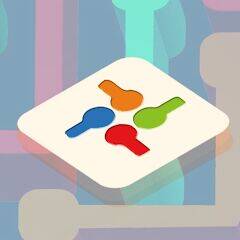 Скачать взломанную Connecting Colors - Connect Th [Много монет] MOD apk на Андроид