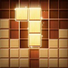 Скачать взломанную Wood Block Puzzle [Много монет] MOD apk на Андроид