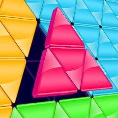 Скачать взломанную Block! Triangle Puzzle Tangram [Много монет] MOD apk на Андроид