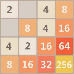 Скачать взломанную 2048 Очарование: головоломка [Много денег] MOD apk на Андроид