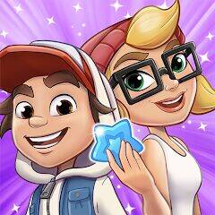 Скачать взломанную Subway Surfers Match [Мод меню] MOD apk на Андроид