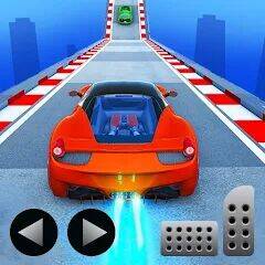 Скачать взломанную Ramp Car Stunt Challenge [Много монет] MOD apk на Андроид