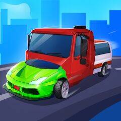 Скачать взломанную Crazy Rush 3D - Уличные Гонки [Мод меню] MOD apk на Андроид