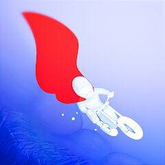 Скачать взломанную Psebay: Gravity Moto Trials [Много денег] MOD apk на Андроид