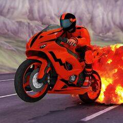 Скачать взломанную Bike Rider : Moto Traffic Rush [Много денег] MOD apk на Андроид