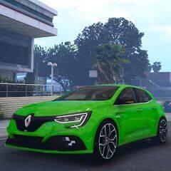 Скачать взломанную Renault Megane RS Simulator [Много монет] MOD apk на Андроид